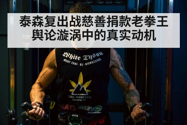 泰森复出战慈善捐款老拳王舆论漩涡中的真实动机
